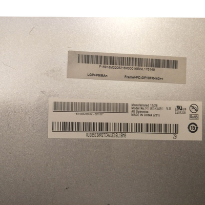 M185XW01 VD AUO LCDのパネル1366X768 18.5のインチLCDの表示モジュール