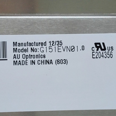 IPS超広いTFTは棒LCDを選別する表示G151EVN01.0 15.1インチRGB 1280X248を伸ばした