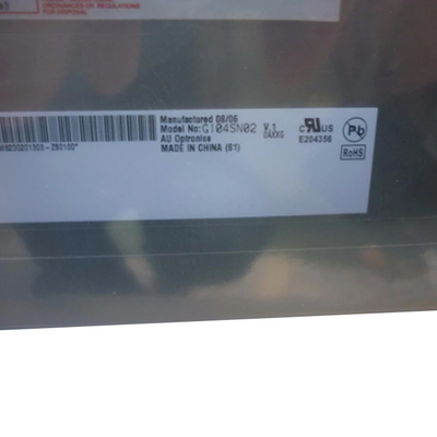 10.4インチ800×600 G104SN02 V1の表示パネルTFT lcdスクリーン モジュール