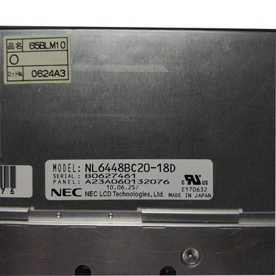 産業設備のためのNL6448BC20-18Dの原物6.5のインチ640 （RGB） ×480 TFT LCDスクリーンの表示パネル