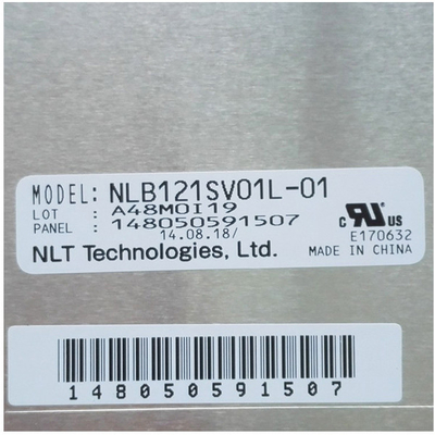 12.1インチRGB 800x600産業LCDはNLB121SV01L-01接触表示取り替えを監察する
