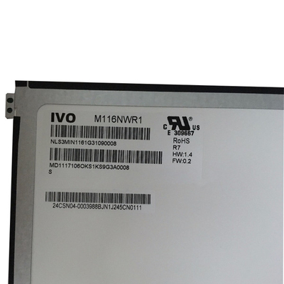 Lenovo C21e S21EのためのM116NWR1 R7 IVO 11.6のインチLCDのラップトップ スクリーン30PIN EDP 1366X768 HD