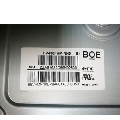 デジタル表記のためのBOE 43のインチ1920×1080 DV430FHM-NN0 LCDスクリーン表示