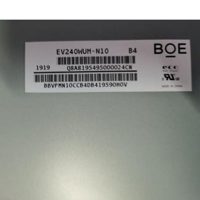 BOE EV240WUM-N10 24.0インチIPS LCDの表示パネルモジュールRGB 1920X1200の決断