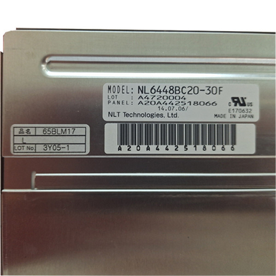 NECのためのNL6448BC20-30F 6.5のインチTFT 640*480 LVDS 20pin産業LCDの表示