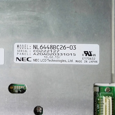 NL6448BC26-03 オリジナル8.4インチ 640*480 VGA 31ピンNEC用液晶ディスプレイ画面パネル