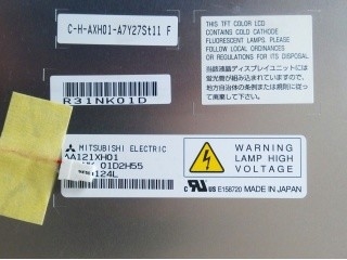 AA121XH01 オリジナル ストック12.1インチ 1024*768 LCDディスプレイ