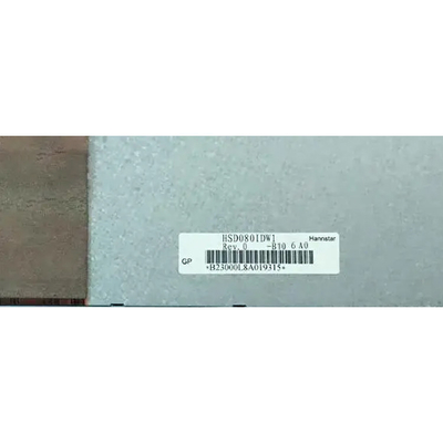 8.0インチ TFT Hannstar HSD080IDW1-B10 LCDディスプレイ画面 パネル