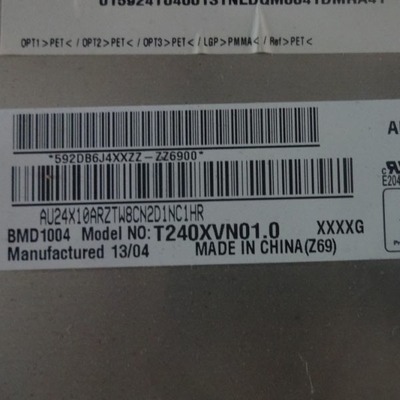 30ピンのコネクタ T240XVN01.0 AUO用のLCDディスプレイ