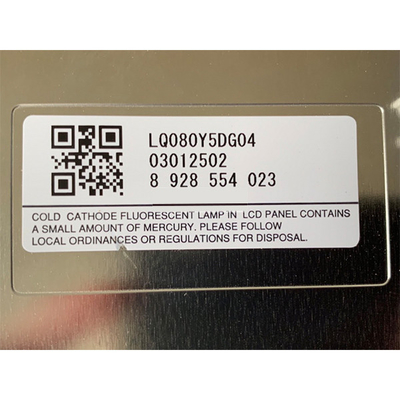 LQ080Y5DG04 LCDスクリーン ディスプレイ 8.0 インチ 800*480 LCD パネル
