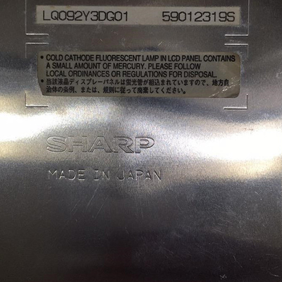 LQ092Y3DG01 800*480 9.2インチ LCDスクリーンモジュールディスプレイ