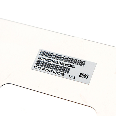 7.0インチ C070FW03 V1 TFT 特定アナログ RGB 30ピンLCDスクリーン