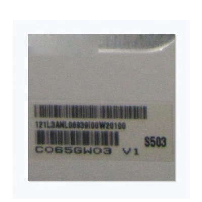 6.5インチ C065GW03 V1 55ピン 並行RGB 72PPI LCDスクリーン