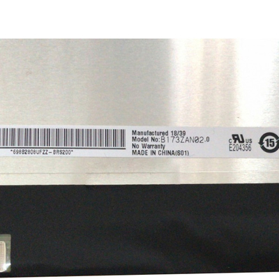 17.3インチa-Si TFT-LCD B173ZAN02.0 255PPI LCDスクリーン