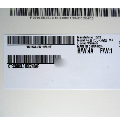 新しいB156XW02 V2 HW4A 15.6インチ LEDドライバー LCDディスプレイ