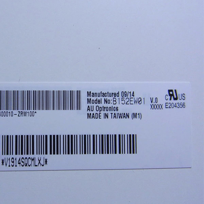 B152EW01 15.2インチ 1280*854 LCDディスプレイ LVDS