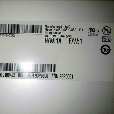 B140XW03 V1 14.0インチ 1366*768 TFT-LCDスクリーン LCDディスプレイ