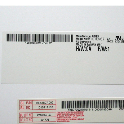 B121EW07 V1 1280*800 12.1インチ TFT-LCDディスプレイ