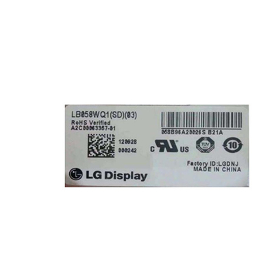 LB058WQ1-SD03 自動車用スペアパーツの組み立てのためのLCDディスプレイ