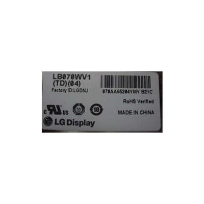 LB070WV1-TD04 オリジナル7.0インチ 車用GPSナビゲーション用LCDディスプレイ