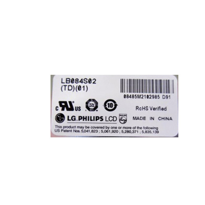 LB084S02-TD01 オリジナル 8.4インチ LCDディスプレイ