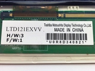 LTD121EXVV 262K 49%NTSC ラップトップ用 TFT-LCDスクリーン