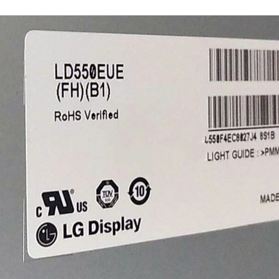 LVDS LD550EUE-FHB1 LCDのパネルLCDデジタルの表記のための55インチ