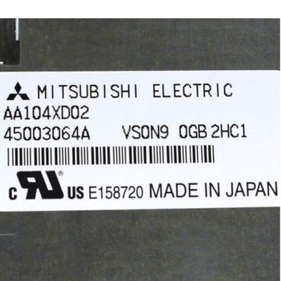 AA104XD02 10.4は産業LCDのパネル・ディスプレイ123PPIをじりじり動かす