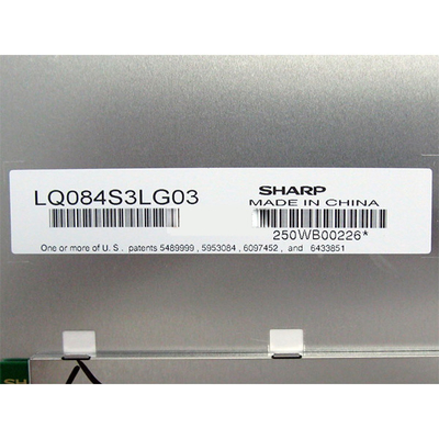 8.4インチLQ084S3LG03 WLED LcdスクリーンのパネルLVDS産業LCDの表示