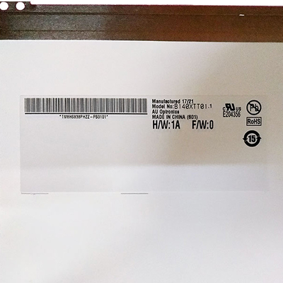 接触ガラス アセンブリが付いているノートのパネルB140XTT01.1のラップトップLCDのタッチ画面