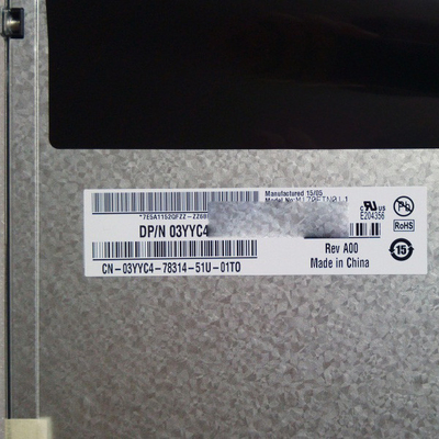 AUO M170ETN01.1 17のインチLCDの表示30はLVDSのコネクターSXGA 96PPIをピンで止める