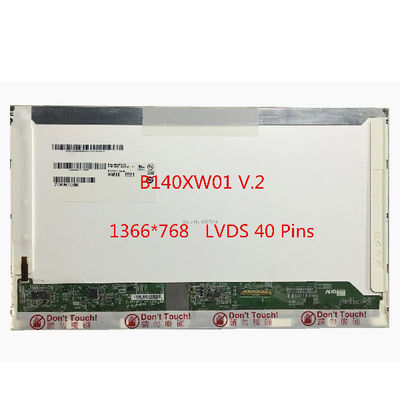 良い値段 B140XW01 V2 LCD ラップトップ スクリーン パネル 262K 45% NTSC 表示色 オンライン