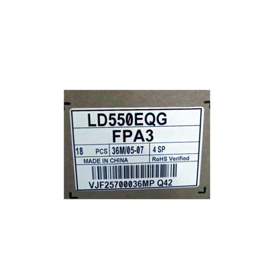 良い値段 LD550EQG-FPA3 136.0インチ 3840*2160 500cd/m2 LCDスクリーン オンライン