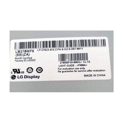 良い値段 LM270WF6-SSZA 27.0インチ 1920*1080 LCD パネルディスプレイ オンライン
