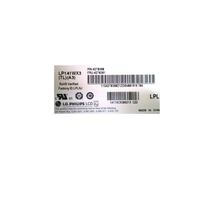 良い値段 LP141WX3-TLA3 14.1インチ 1280*800 LCDスクリーンモジュール オンライン