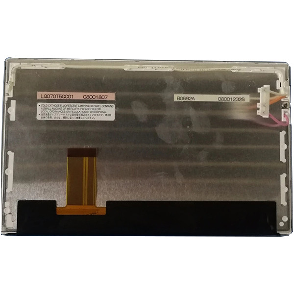 LQ070T5GC01 オリジナル ストック 7.0インチ 車用GPSナビゲーション用LCDディスプレイ