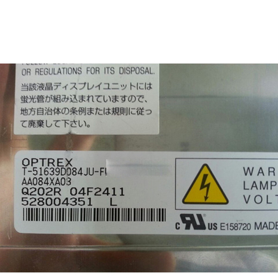 良い値段 T-51639D084JU-FW-A-ABのOPTREXのための新しい元の8.4インチLCDの表示 オンライン