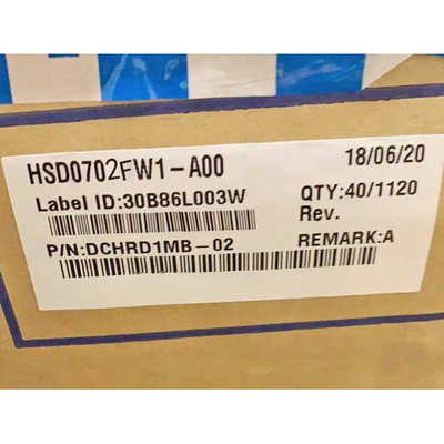 良い値段 7.0 NetbookのPCのためのインチ11024*600 lcdスクリーン表示HSD0702FW1-A00 オンライン