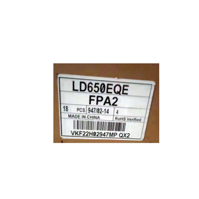 良い値段 新しいLD650EQE-FPA2 65.0インチ 3840*2160 LCD パネル画面 オンライン