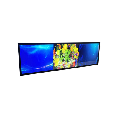 良い値段 35.4インチストレッチLCDストリップ 1920 * 360 室内ストレッチストリップディスプレイ オンライン