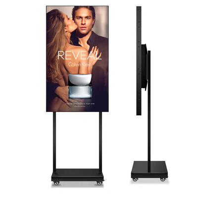 良い値段 4K 49 Inch Floor Standing lCD Advertizing Display 16.7M オンライン