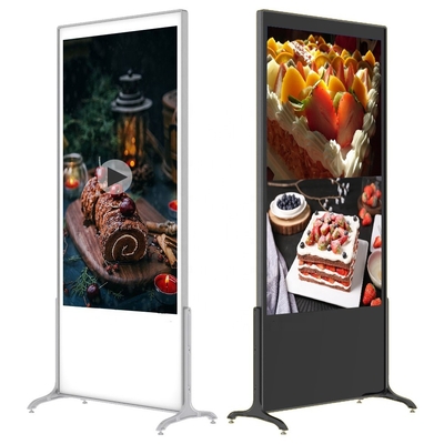 良い値段 55インチFloor Stand DIGITAL Signage Advertizing 110-240V オンライン