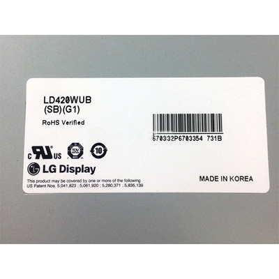 良い値段 新しいLcdのビデオ壁LD420WUB-SBG1 1920年（RGB） ×1080 FHD 52PPI オンライン